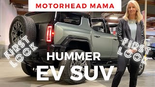 HUMMER EV SUV: First Look! Mama gets inside the highly anticipated all-electric SUV from GMC.