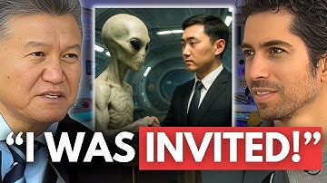 "Ik stapte aan boord van een UFO toen ik president was!" (met Kirsan Ilyumzhinov & Jesse Michels)