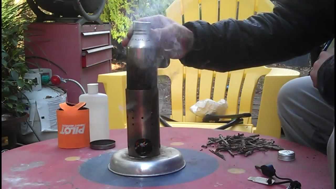 DIY Tri Purpose Wood/Alcohol Stove YouTube