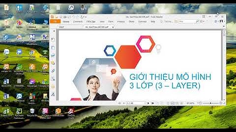 Thao tác với CSDL MySQL sử dụng kiến trúc 3 lớp