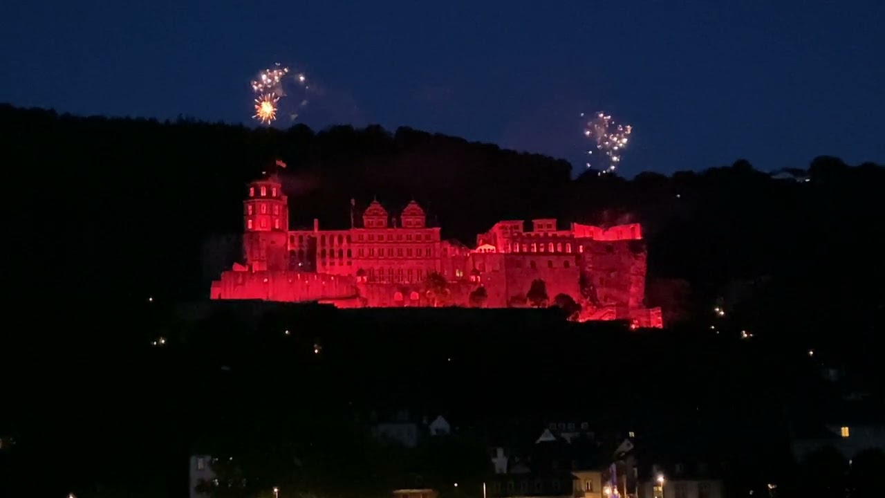 heidelberg castle fireworks