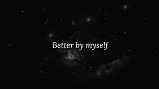 Download Lagu Jamie Miller - Better By Myself (Lyrics Video) MP3