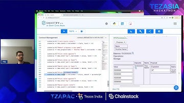 TezAsia - Session 1: Writing Smart Contracts  on Tezos in Python (SmartPy)