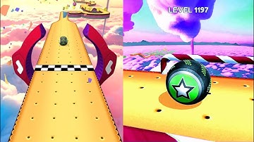 🔥Going Balls VS Reverse Balls Speedrun Hard Gameplay Level 1200 Walkthrough IOS Android