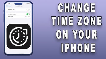 How to change the Time Zone on your iPhone