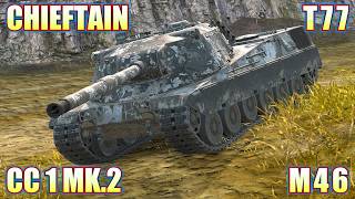 CHIEFTAIN Mk. 6 ● CC 1 Mk.2 ● T77 ● M46 | World of Tanks Blitz Replays