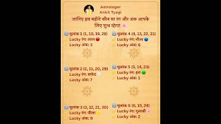 Your Lucky Color &amp; Number for October 2025 🔮 Numerology Prediction #luckycolour #october2025