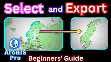 How to Select and Export Features in ArcGIS Pro | Beginner Tutorial