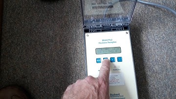 Burkard High-volume Cyclone: Setting sample start and finish