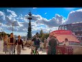 [4K] 🇷🇺 Muzeon and Gorky park  ☀️  Walk along the Moscow River embankment | July 2023