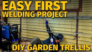 Easy First Welding Project, DIY Trellis | Honey-Do List by Willomet Motor & Fab 1,441 views 10 months ago 8 minutes, 47 seconds