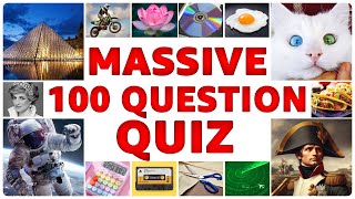 Desafio de conhecimento divertido - Quiz de 100 perguntas!