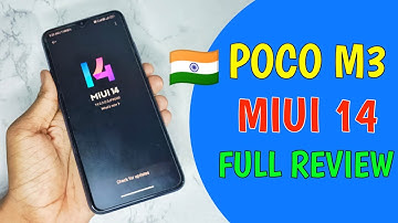 Poco M3 MIUI 14.0.2.0 Indian Stable Update Full Review | Poco M3 MIUI 14 features