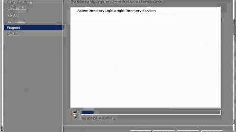 windows server 2008 - Installing the AD LDS
