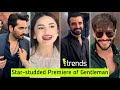 Feroze khan yumna zaidi hamza ali abbasi and others at the gentleman premiere 