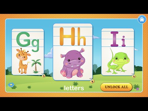 Learn letters GHI, Preschool Games, Game Review and Gameplay, For Kids