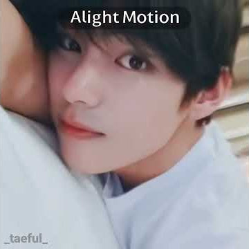 Taehyung edit -alight motion edit