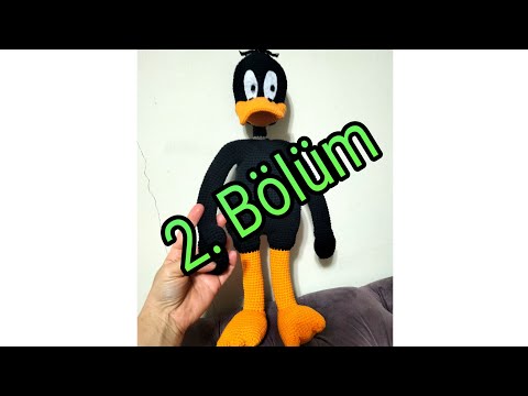 Amigurumi Daffy Duck Yapımı 2. Bölüm