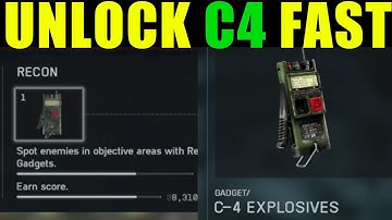 bf6 - How to unlock C4 (demolition charge) | Spot enemies in objective areas with Recon Gadgets.