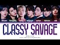 Ikon x lisa blackpink  classy savage pretty savage lyrics color coded lyrics kingdom