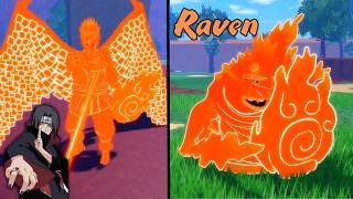 Raven PERFECT & ARMORED SUSANOO Showcase | Ninja Time Roblox screenshot 5