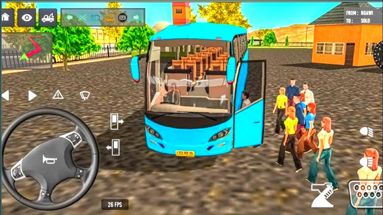 😱 Bus Simulator 🤷 Game 2026 🌹 Real Bus Driving With Passengers 🚌