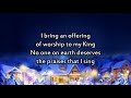 Casting Crowns Christmas Offering Instrumental With Lyrics mp3