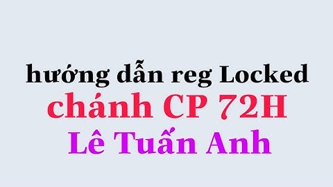 Hướng dẫn ae reg locked