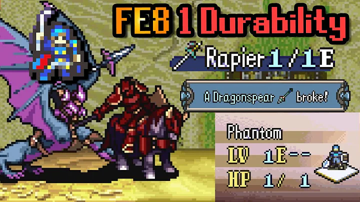 FE8 1 Durability Step 15: Abuse Phantoms, which have 1 durability