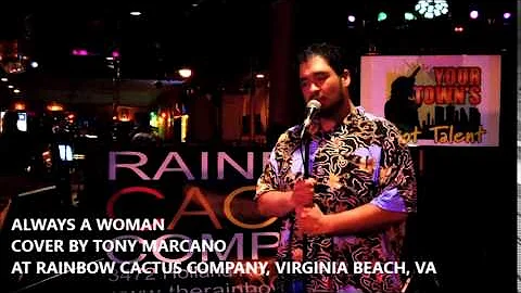 Always a Woman  Cover By Tony Marcano MP4