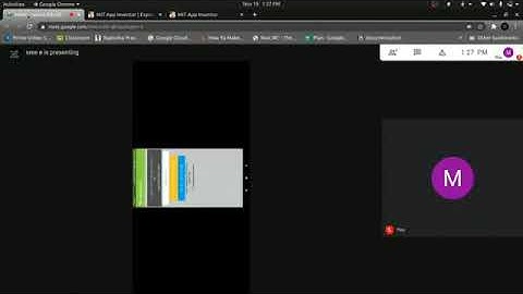 Kid Created the Ping-pong Game in MIT App Inventor !