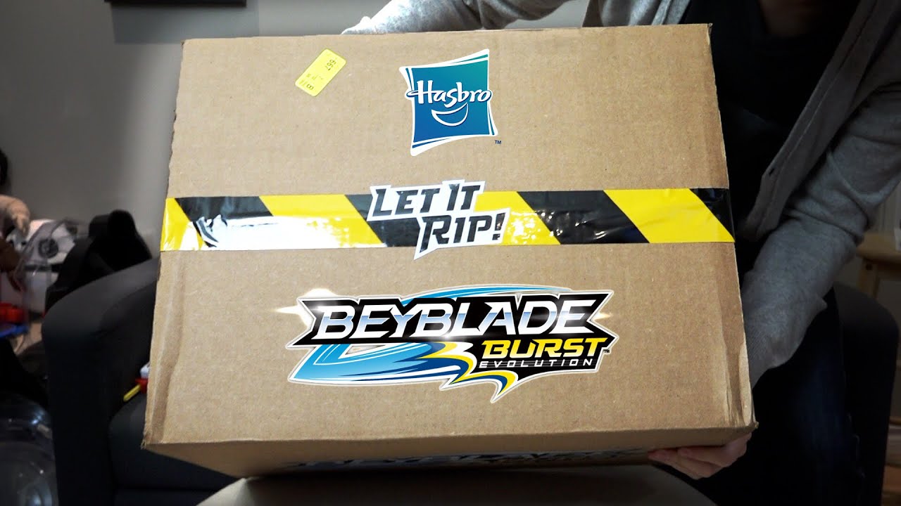Hasbro Beyblade Burst Evolution MYSTERY BOX Unboxing! - YouTube