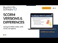 SCORM versions and differences