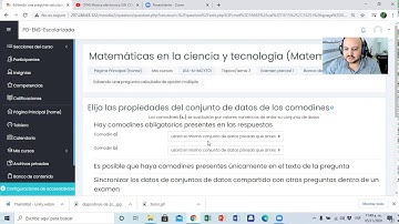 4.-  Preguntas de opción múltiple calculadas (moodle)