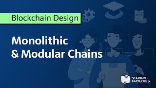 Blockchain design space - Monolithic & Modular Blockchains