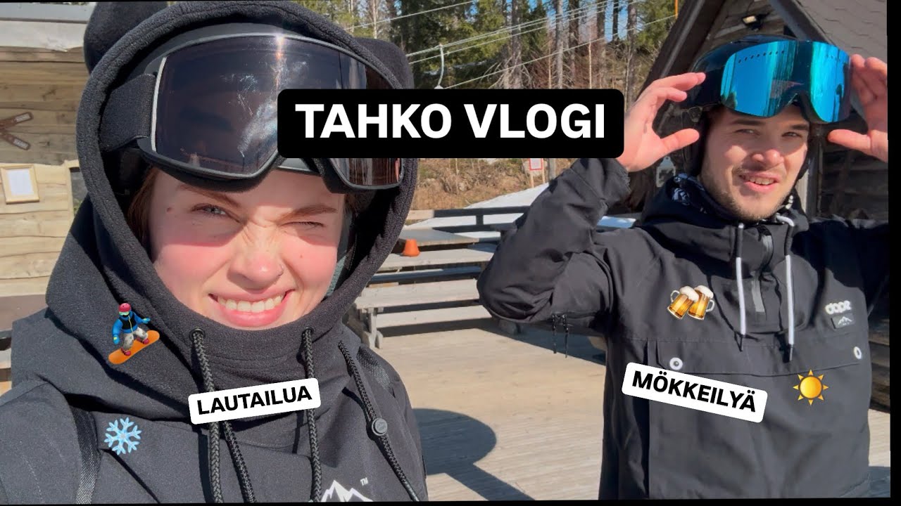 Mitä tapahtui Tahkon reissulla🏂☀️🍻