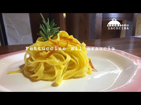 Video: Come Fare Gli Spaghetti All'arancia