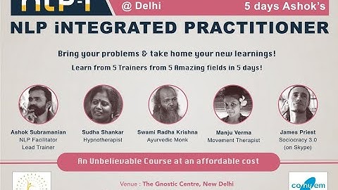 1 min. NLP Testimonial from Padmashri Dr.Niru Kumar, D&I Consultant, Ask Insights, New Delhi