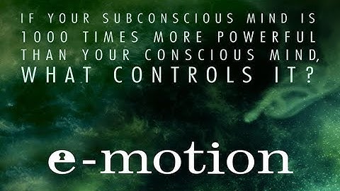 E-Motion the movie about the Emotion Code by Dr Bradley Nelson releasing trapped emotions