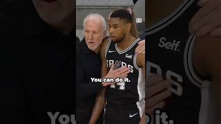 Pop coaching up Wemby & the Spurs