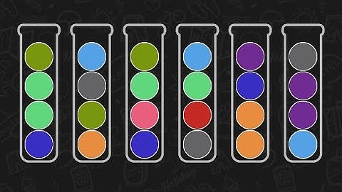 Ball Sort Puzzle Level 61 Solution