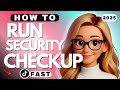 How to Run a Security Checkup on TikTok
