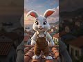 Bibi Waited Until Sunrise 🌅   #shorts  #3danimation  #cutebunny