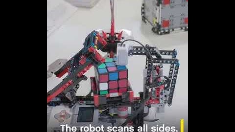Fixing Rubics Cube with LEGO Mindstorms