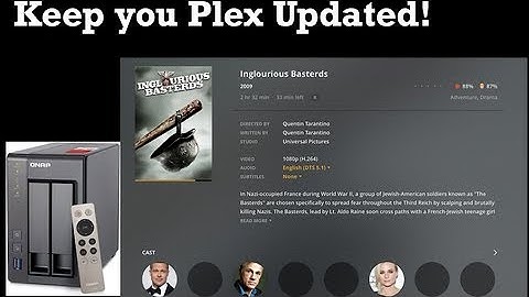 How to update Plex Media Server on a Qnap NAS
