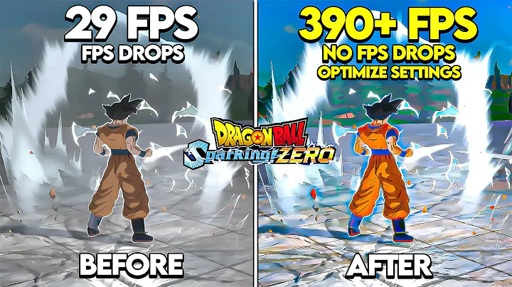 🔧How To Boost FPS, FIX Lag And FPS Drops In DRAGON BALL Sparking ZERO📈✅| Unlock FPS | Best Settings!