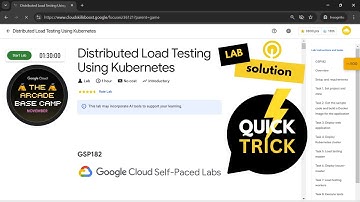 Distributed Load Testing Using Kubernetes | Qwiklabs | GSP182