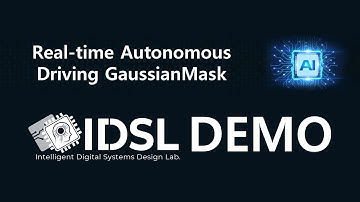 [IDSL Demo] Real-time Autonomous Driving Demo, instance segmentation "GaussianMask"