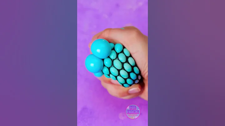 Toothpaste Stress-Buster Ball! 🌀✨ #DIYFun