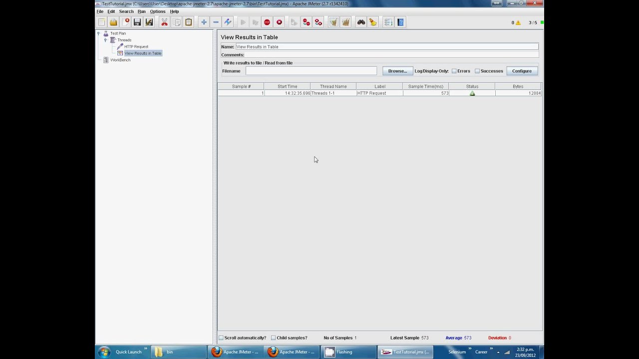 JMETER Get Started with Windows 7 - YouTube